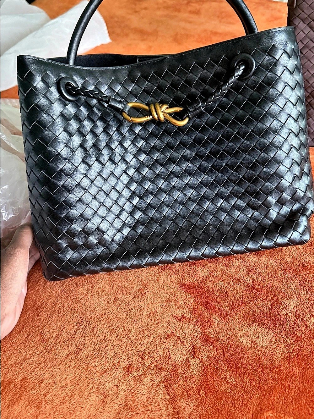 Black and Gold medium bag